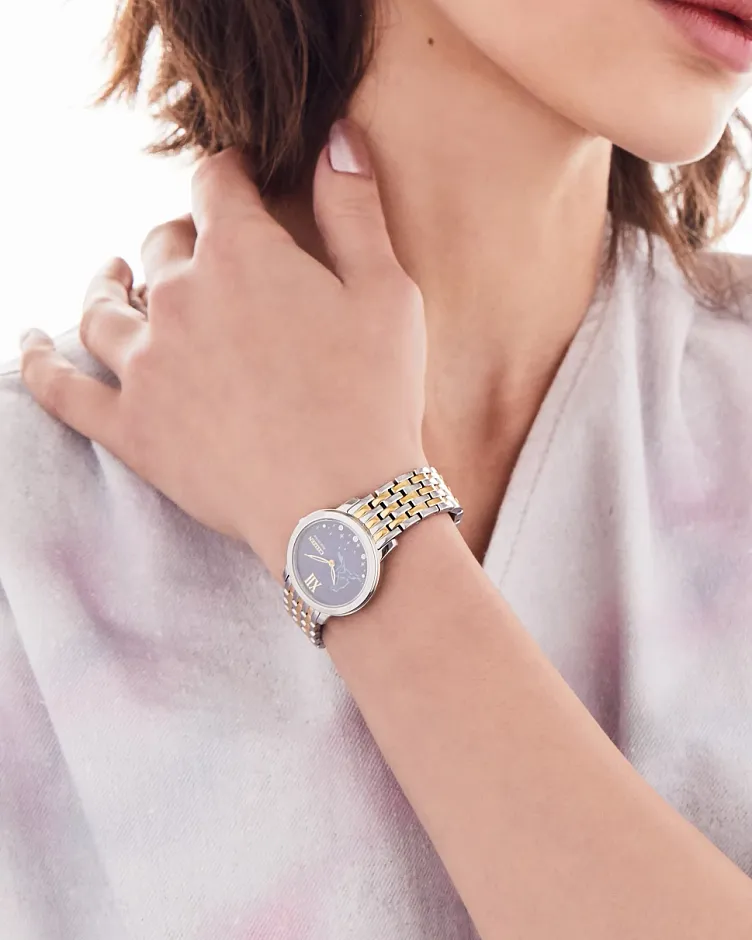 Ariel Diamond Blue Dial Stainless Steel Bracelet EX1499-50W Ariel Diamond Blue Dial Stainless Steel Bracelet EX1499-50W